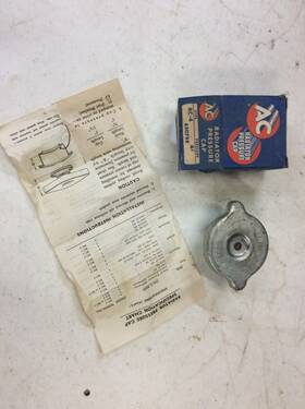 850798 Ac Nos Rc-4 Rc4 Radiator Cap 37-38 Cadillac 39 41 Packard Studebaker 4lb