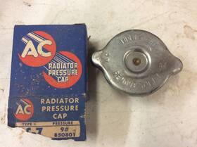 850801 Ac Nos Rc-7 Rc7 9# Radiator Cap 41-48 Cadillac 53-54 Packard