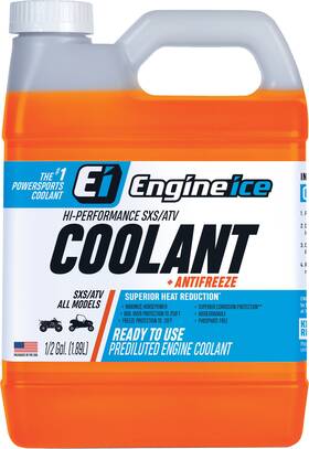 12556 Engine Ice Hi-performance Sxs/atv Coolant Antifreeze .5 Gal 1/2