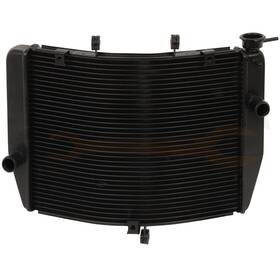 10519541 Everpartstorecs Aluminum Motorcycle Engine Oil Radiator For 2009-2012 Kawasaki Ninja Zx6r