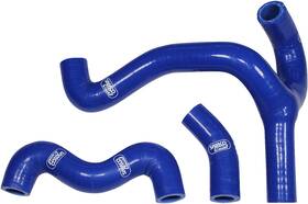 1902-1799 Moose Racing Blue Heavy Duty Silicone Radiator Hose Kit Without Clamps