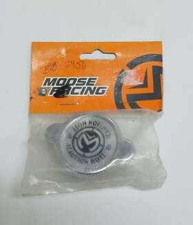 1903-0006 Moose Racing Chrome Radiator Cap Silver 1.6 Bar Universal 7hb