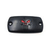 Semt249-032a-bk Httmt Black Brake Fluid Reservoir Cap Skull For 791160523392