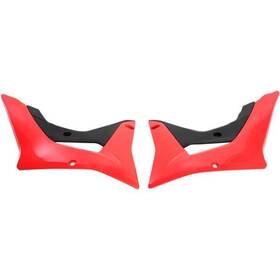 Ho04683-999 Ufo Radiator Shrouds - Red/black