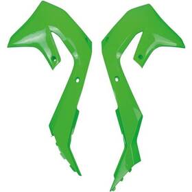 Ka04751aflu Ufo Radiator Shrouds - Flo Green