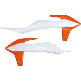 Kt04092999 Ufo Radiator Shrouds - White/orange