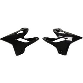 Ya04844-001 Ufo Radiator Shrouds - Black