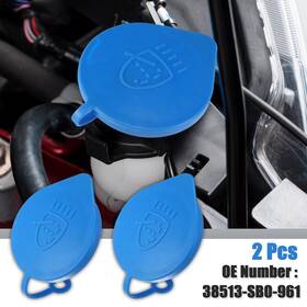 38513-sb0-961 Uxcell 2pcs Windshield Washer Fluid Reservoir Bottle Tank Cap For Honda Accord Blue