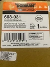 Dorman 603-031 Front Engine Coolant Reservoir Compatible With Select Jeep Models. Fixed Price $39.99.