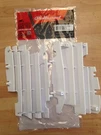Honda Cr 125 250 2005 2006 2007 Polisport Radiator Louvres Guards White. Fixed Price $40.23.