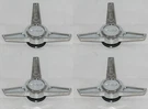 (4) Boss Motorsports Wheel Rim Spinner Tribar Chrome Knockoff 3216 Center Caps. Fixed Price $149.95.