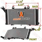 Aluminum Cooling Radiator With Cap For 2019-2024 Bmw F750GS F850GS Adventure. Fixed Price $259.00.