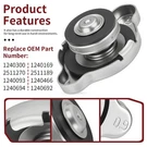 Radiator Pressure Cap 1240300 1240093 For Polaris Trail Boss Big Norwegian. Fixed Price $12.39.