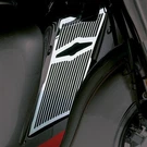 Show Chrome Radiator Grille Celestar Motorcycle Street Bike 61-108. Fixed Price $86.04.