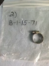 05-07 Suzuki RMZ450 Radiator Hose Clamp. Fixed Price $6.10.