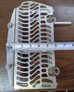 Unabiker Brand Radiator Guard Natural Silver For Ktm & Atv's **used**. Fixed Price $74.99.