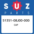 51351-08J00-000 Suzuki Cap 5135108J00000, New Genuine Oem Part. Fixed Price $192.96.