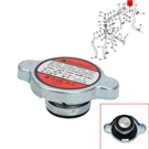 For Honda Radiator Cap Vfr Cbr Xr 600 650 750 900 1000 TRX500 19045-MV9-921. Fixed Price $12.49.