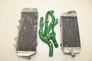 Fluidyne Power-flo Oversized Radiators 06 07 08 Kawasaki KX250F Left Right. Fixed Price $144.00.