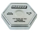 Moroso Radiator Cap 14-18LB. Fixed Price $24.99.