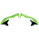 Ufo Radiator Shrouds Scoops Green/black KA04736#999. Fixed Price $43.19.