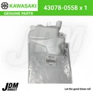 Kawasaki Ninja Coolant Reservoir Tank 43078-0558. Fixed Price $41.03.