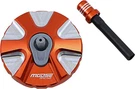 Moose Colored Gas Caps - Aluminum Blue Motorcycle Atv/utv Street Bike. Fixed Price $67.79.