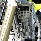 Devol Radiator Guard Brushed Aluminum Direct Frame Mount Suzuki 0101-4501. Fixed Price $90.99.
