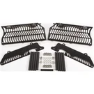 Unabiker 13KTM2STK-K Radiator Guards, Black. Fixed Price $139.95.