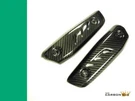 Triumph Street Triple 765RS Carbon Radiator End Caps Covers In Twill Gloss Weave. Fixed Price $120.83.