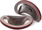 Inch Sanding Belts, 120 Grit Aluminum Oxide Sandpaper 1/2X18IN. Fixed Price $20.69.