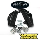Suzuki 18-24 25 Radiator Braces Works Connection 18-2026 Black. Fixed Price $240.85.