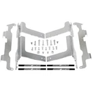 Moose Radiator Braces Silver Honda 11-161. Fixed Price $109.95.