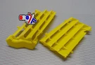 Louvers RMZ450 Yellow, Polisport 8456200002, P8456200002 Cover Vent Radiator. Fixed Price $52.34.