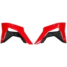 Ufo Radiator Shrouds Scoops Red/black HO04683#999. Fixed Price $50.24.