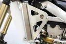 Works Silver Aluminum Radiator Brace Guard For Yamaha YZ250F 19-20. Fixed Price $141.71.