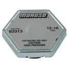 Moroso Radiator Cap 63313; Race Series Hexagon 12-16 Psi Natural Steel. Fixed Price $24.99.
