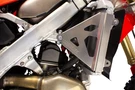 Works Silver Aluminum Radiator Brace Guard For Honda CRF250R 22-24. Fixed Price $144.76.