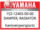 Yamaha Oem Part 1S3-12465-00-00 Damper, Radiator. Fixed Price $7.49.