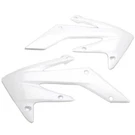 Ufo Plastics Radiator Covers White Motorcycle Dirt Bike HO04634-041 0520-1238. Fixed Price $48.82.
