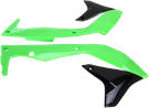 Ufo Radiator Covers Oem Green/black KA04736-999. Fixed Price $51.99.