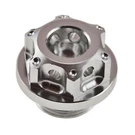 Cnc Aluminum Filler Lid Silver For Suzuki Gsxr 600 750 Gp Engine Oil Cap Fluid. Fixed Price $14.74.