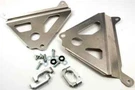 Works Silver Aluminum Radiator Brace Guard For Yamaha YZ250F 19-23. Fixed Price $141.82.