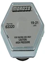 Moroso 63320 Radiator Cap Race Series, Hexagon 19-21 Lb Psi Natural Steel. Fixed Price $24.55.
